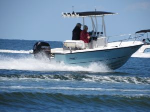 Boston Whaler 190 Outrage owned by Bill & Joyce Werner